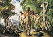 Paul Cezanne Cinq Baigneurs oil painting